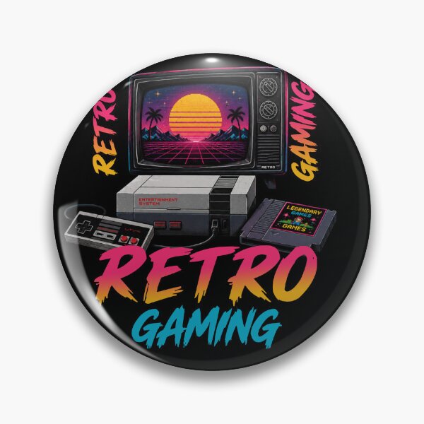Item preview, Retro Gaming T-Shirt – 80s Arcade Neon Shirt, Vintage Gamer Tee, Pixel Art Console Graphic, Old School Gamer Shirt designed and sold by Artimax-Studio.