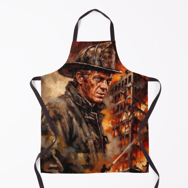 Item preview, The Towering Inferno Steve McQueen Disaster Fine Art Tribute designed and sold by Art's Diner.