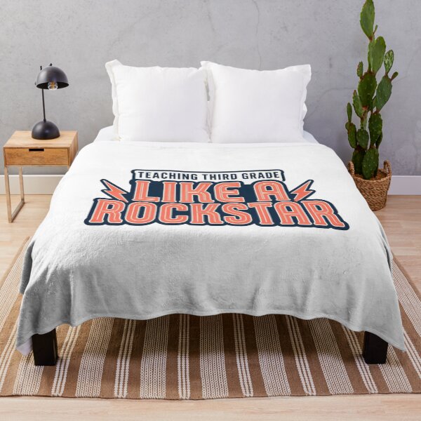 Item preview, Retro Teaching Third Grade Like A Rockstar Teacher Coffee Mug designed and sold by FestivityFinds.