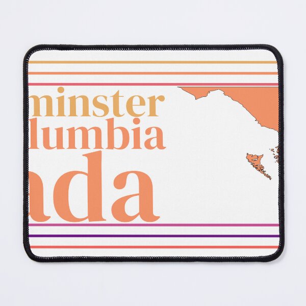 Item preview, New Westminster British Columbia Canada City Marked On Map designed and sold by TheIconSmith.