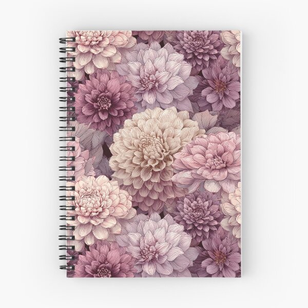 Item preview, Flourishing Dahlias  - Flower Garden Pattern  - Retirement Gifts For Grandpa designed and sold by RoyalStarsPatts.