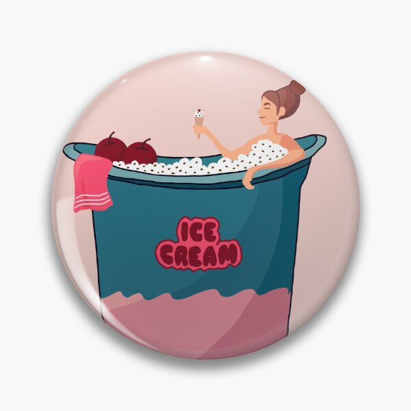 Item preview, Literal Illustrations: Ice Cream Tub designed and sold by TeddyGalleria.