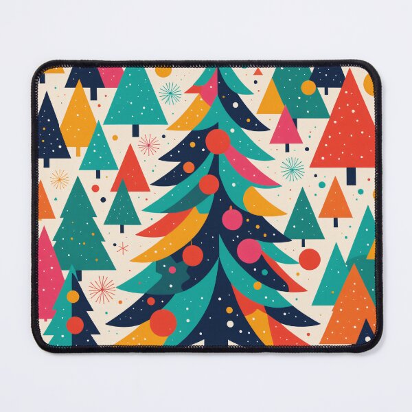Item preview, Colorful Riso Christmas Tree designed and sold by PinOasisco.