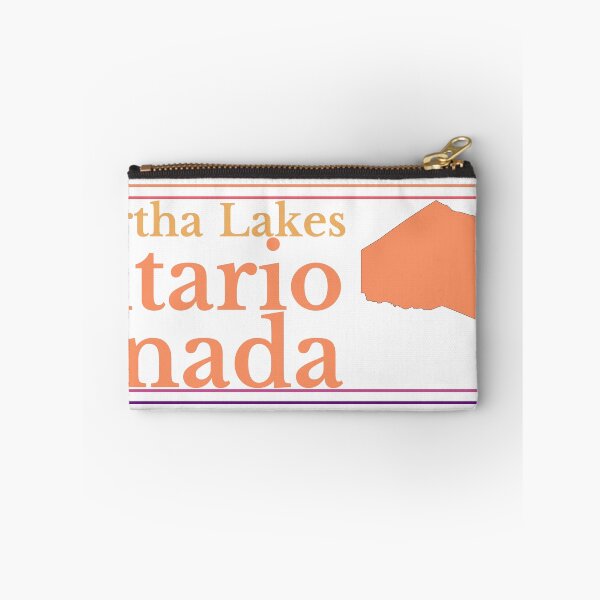 Item preview, Kawartha Lakes Ontario Canada City Marked On Map designed and sold by TheIconSmith.