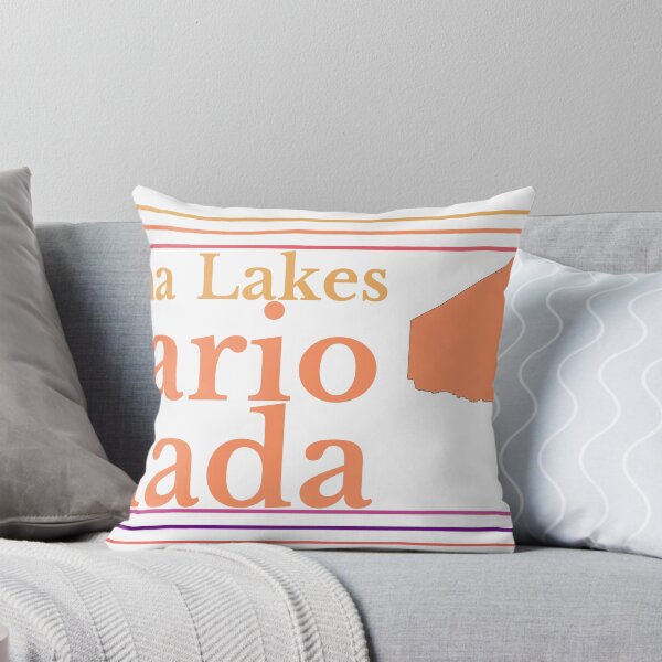 Item preview, Kawartha Lakes Ontario Canada City Marked On Map designed and sold by TheIconSmith.