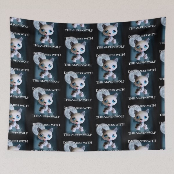 Item preview, dont mess with the alpha wolf lps designed and sold by CatsCritterDesigns .