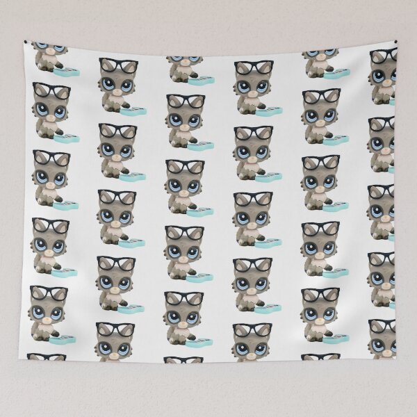 Item preview, littlest pet shop cat artist designed and sold by CatsCritterDesigns .