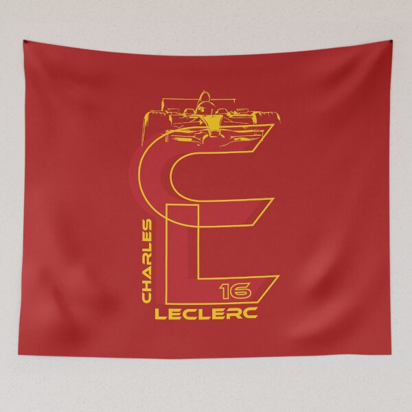 Item preview, Charles Leclerc 16 Formula 1 Grand Prix Racing Driver Champion designed and sold by Coldgundesign.
