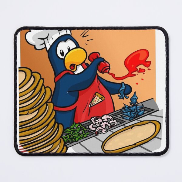 Item preview, club penguin pizza designed and sold by CatsCritterDesigns .