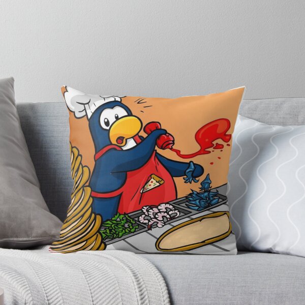 Item preview, club penguin pizza designed and sold by CatsCritterDesigns .
