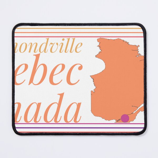 Item preview, Drummondville Quebec Canada City Marked On Map designed and sold by TheIconSmith.