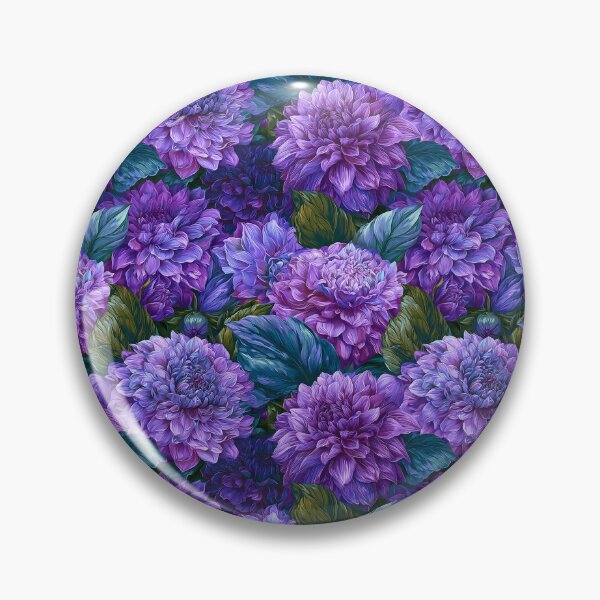 Item preview, Delicate Dahlias Flower  - Birthday Flower Pattern  - Retirement Gifts For Grandma designed and sold by RoyalStarsPatts.