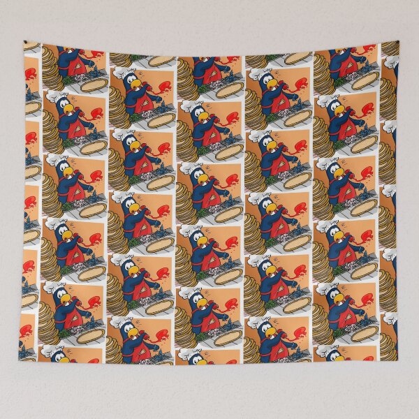 Item preview, club penguin pizza designed and sold by CatsCritterDesigns .