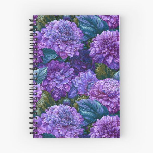 Item preview, Delicate Dahlias Flower  - Birthday Flower Pattern  - Retirement Gifts For Grandma designed and sold by RoyalStarsPatts.