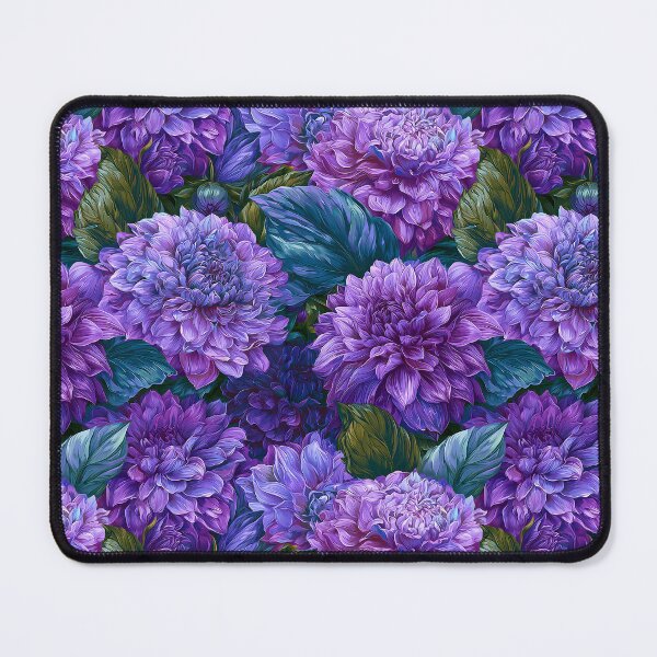 Item preview, Delicate Dahlias Flower - Birthday Flower Pattern - Retirement Gifts For Grandma designed and sold by RoyalStarsPatts.