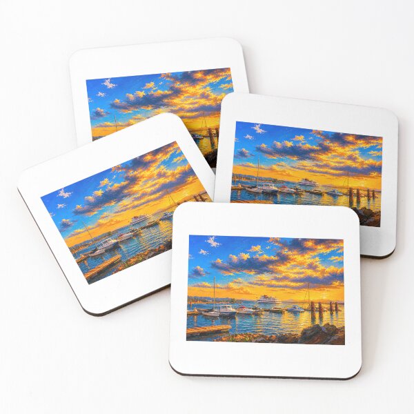 Item preview, Burlington Vermont Lake Champlain Sunset  designed and sold by Vermont Gifts and Art.