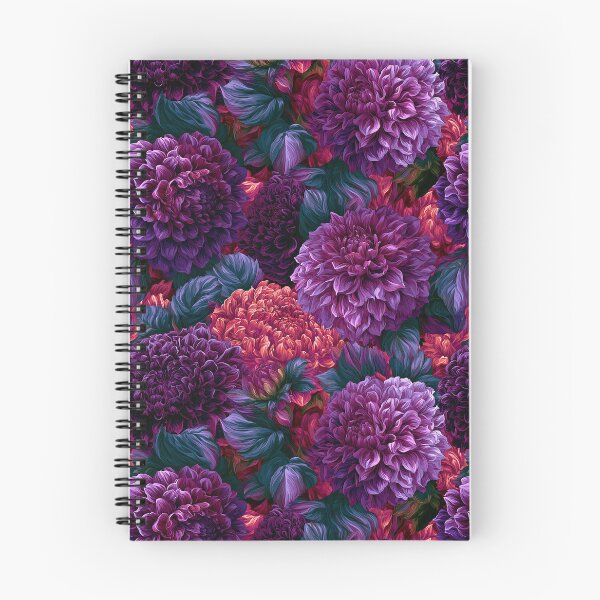 Item preview, Lush Dahlias Texture - Hawaiian Flower Pattern  - Retirement Gifts for Mom designed and sold by RoyalStarsPatts.