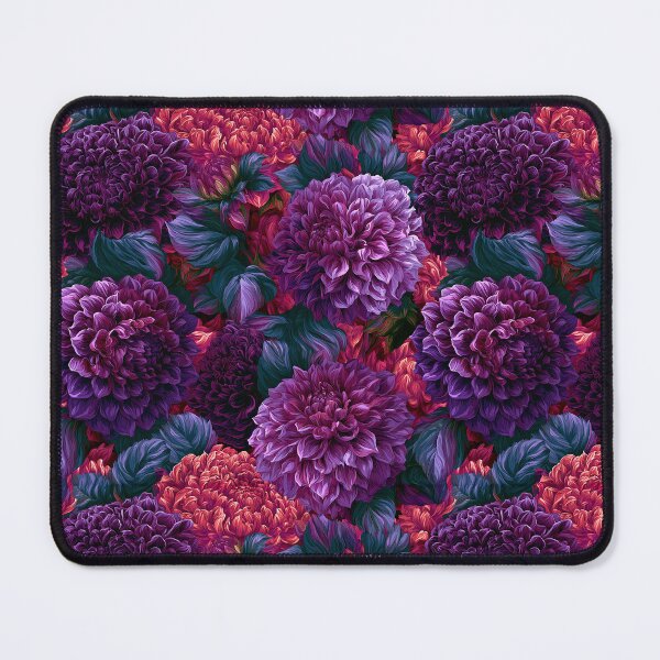 Item preview, Lush Dahlias Texture - Hawaiian Flower Pattern - Retirement Gifts for Mom designed and sold by RoyalStarsPatts.