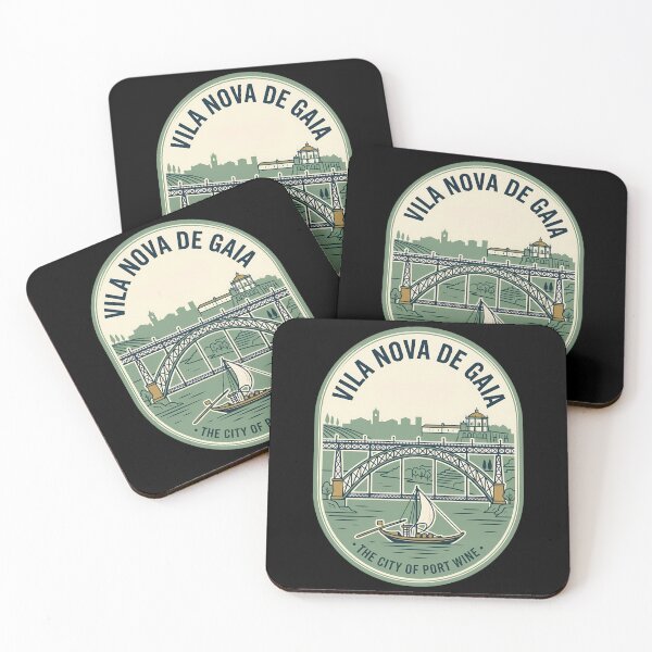 Item preview, Vila Nova De Gaia Portugal Vintage Travel Emblem designed and sold by k3rstman1.