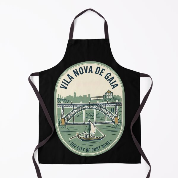 Item preview, Vila Nova De Gaia Portugal Vintage Travel Emblem designed and sold by k3rstman1.