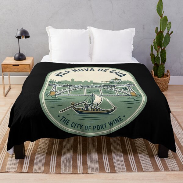 Item preview, Vila Nova De Gaia Portugal Vintage Travel Emblem designed and sold by k3rstman1.
