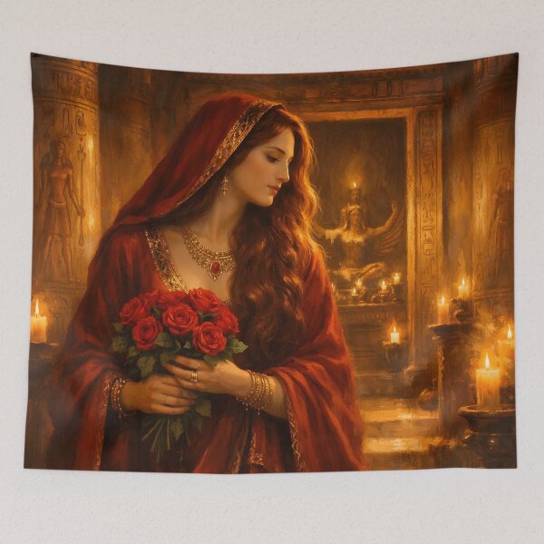 Item preview, Mary Magdalene Prays to Isis – Sacred Feminine Devotion designed and sold by SoniaSarkali.