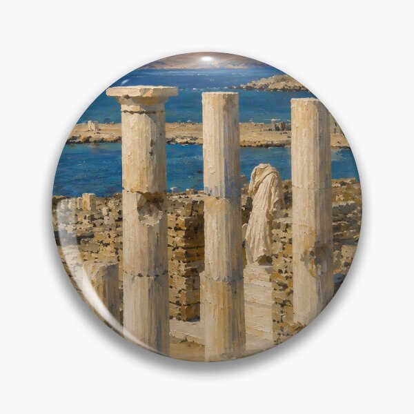Item preview, Ruins of Delos designed and sold by Island Art Studios.