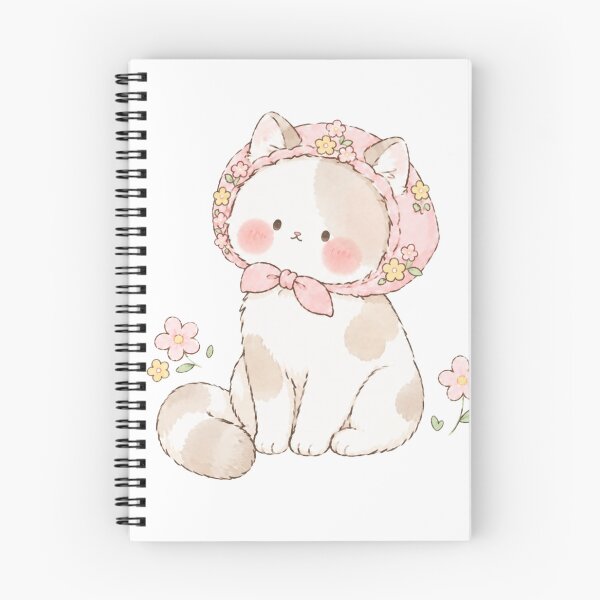 Item preview, Cute Kitten in Pink Bonnet designed and sold by Partoon-dp.