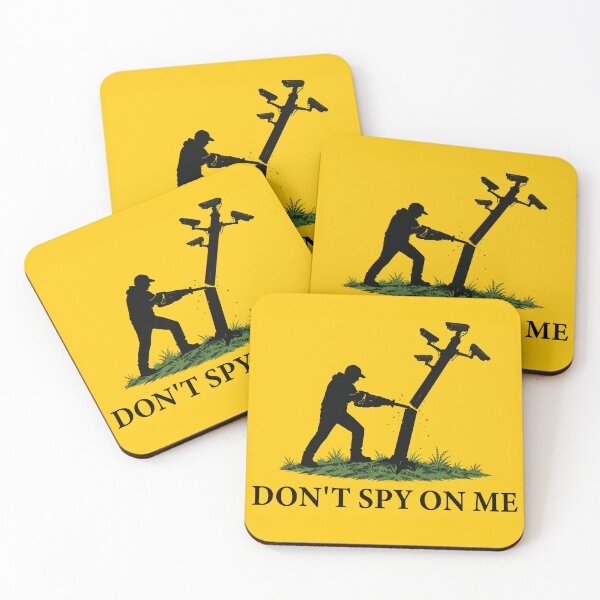 Item preview, Don't Spy on Me Privacy Rights Anti Surveillance Activist Freedom  designed and sold by wtfbba.