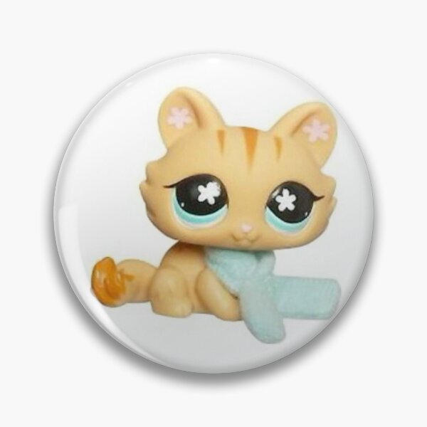 Item preview, littlest pet shop cat with sharf designed and sold by CatsCritterDesigns .