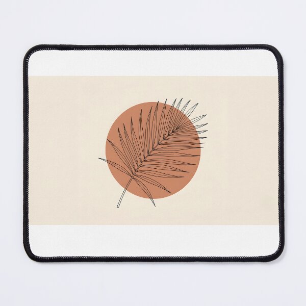 Item preview, Abstract Terracotta Sun and Palm Leaf Boho Graphic Template designed and sold by MissoStudio.