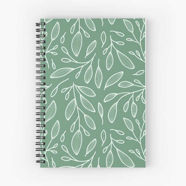 Item preview, Green leafy pattern designed and sold by thethreecircles.