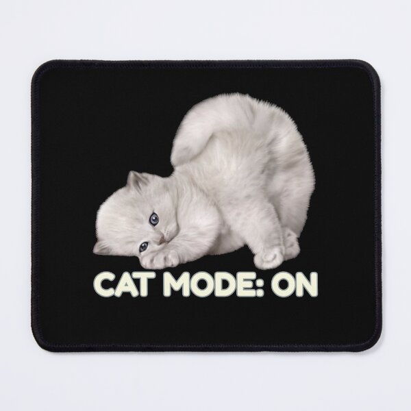 Item preview, Cat Mode: ON | Funny Cat Typography | Cute Cat Lover Design designed and sold by Rush2Buy.
