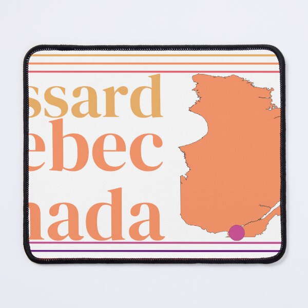 Item preview, Brossard Quebec Canada City Marked On Map designed and sold by TheIconSmith.