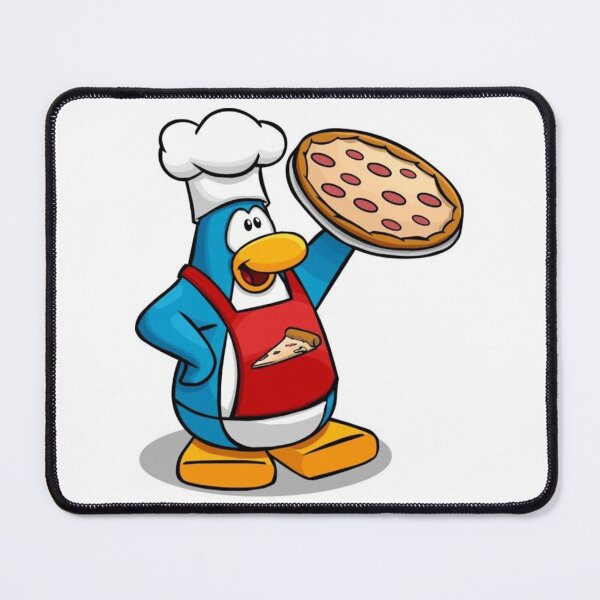 Item preview, club penguin pizza designed and sold by CatsCritterDesigns .