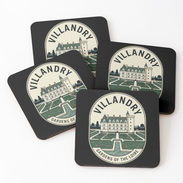 Item preview, Chateau Villandry France Vintage Travel Emblem designed and sold by k3rstman1.