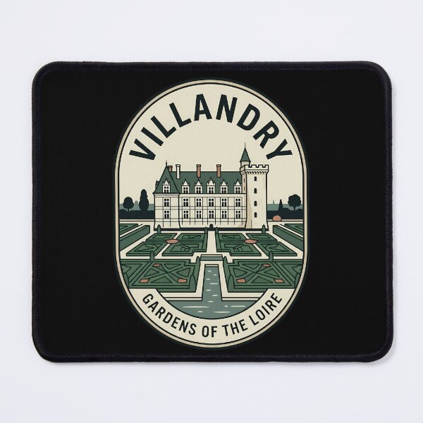 Item preview, Chateau Villandry France Vintage Travel Emblem designed and sold by k3rstman1.