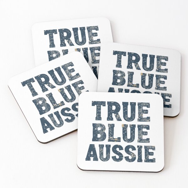Item preview, TRUE BLUE AUSSIE  designed and sold by PamLeeDesign.