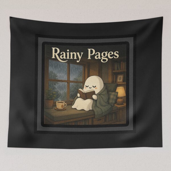 Item preview, Rainy Pages designed and sold by QuietNovaShop.