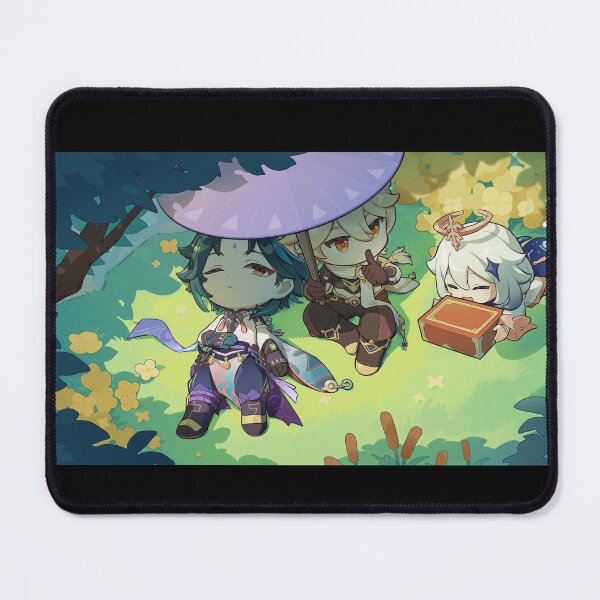 Item preview, Aether, Paimon and Xiao designed and sold by Lauwuuh.