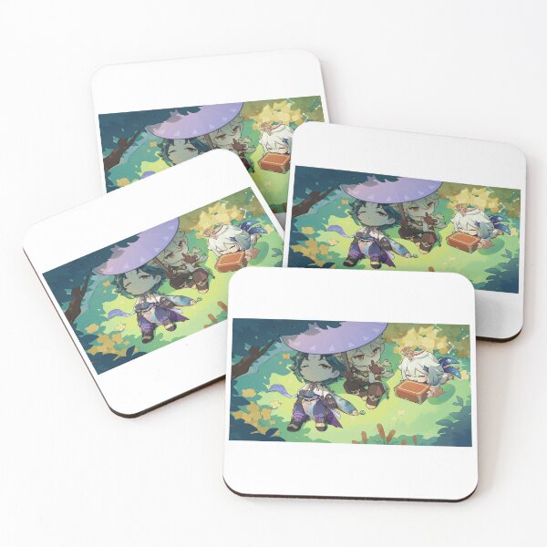 Item preview, Aether, Paimon and Xiao designed and sold by Lauwuuh.
