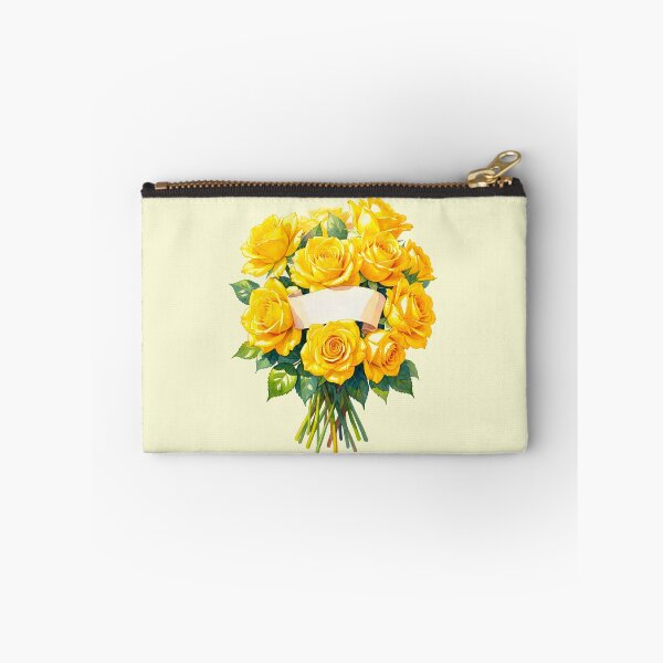 Item preview, Yellow Rose Bouquet Greeting Card – Blank Floral Card for Your Personal Message designed and sold by EmeraldeaArt.