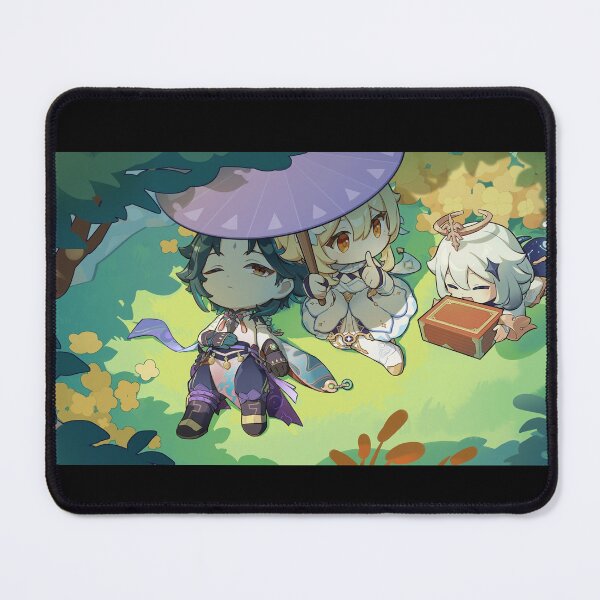 Item preview, Lumine, Paimon and Xiao designed and sold by Lauwuuh.