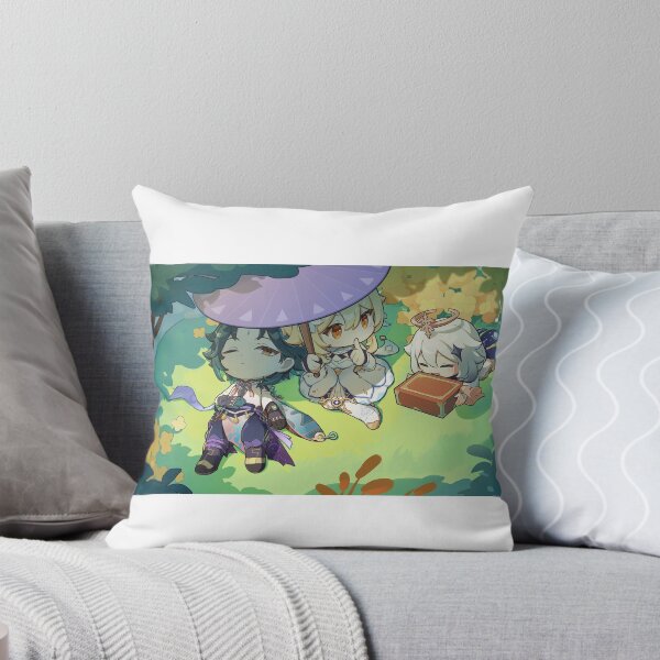Item preview, Lumine, Paimon and Xiao designed and sold by Lauwuuh.