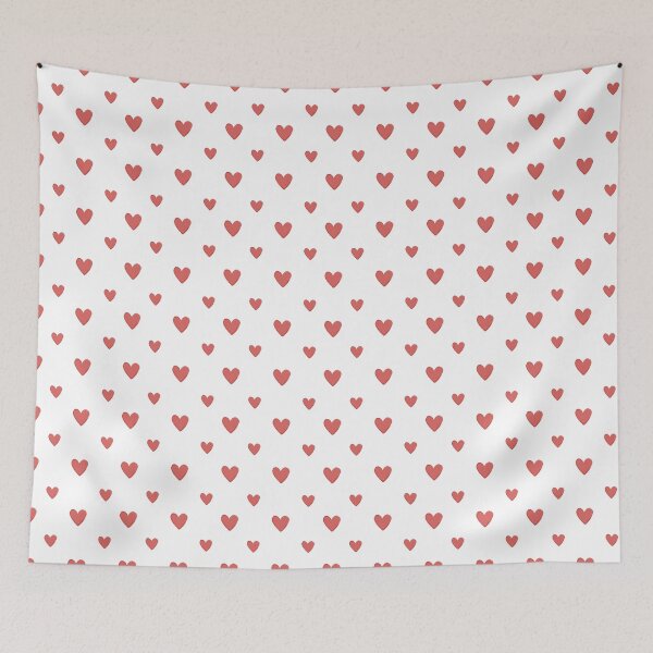 Item preview, Classic Romantic Hearts Seamless Pattern With Clean Minimal Elegance designed and sold by EL-Lebedenko.