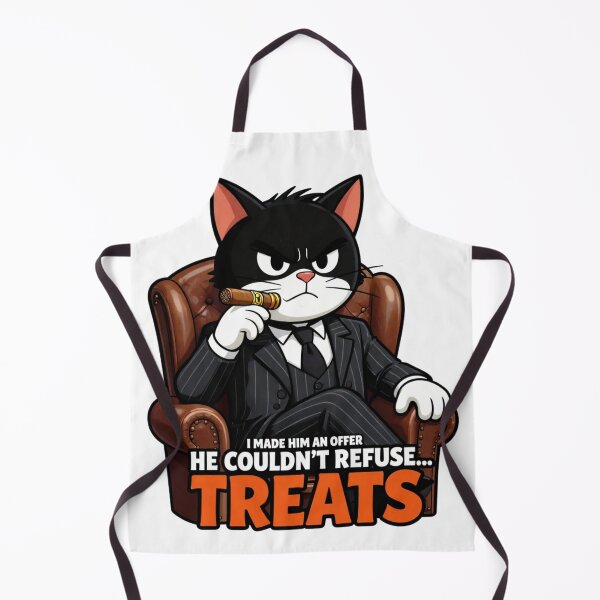 Item preview, Godfather Cat - Offer He Couldn't Refuse Treats designed and sold by GoldenPaw Society.