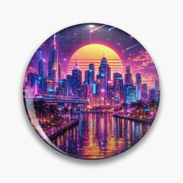 Item preview, Neon City Nights designed and sold by PeterPunkt.
