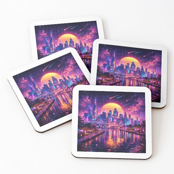 Item preview, Neon City Nights designed and sold by PeterPunkt.