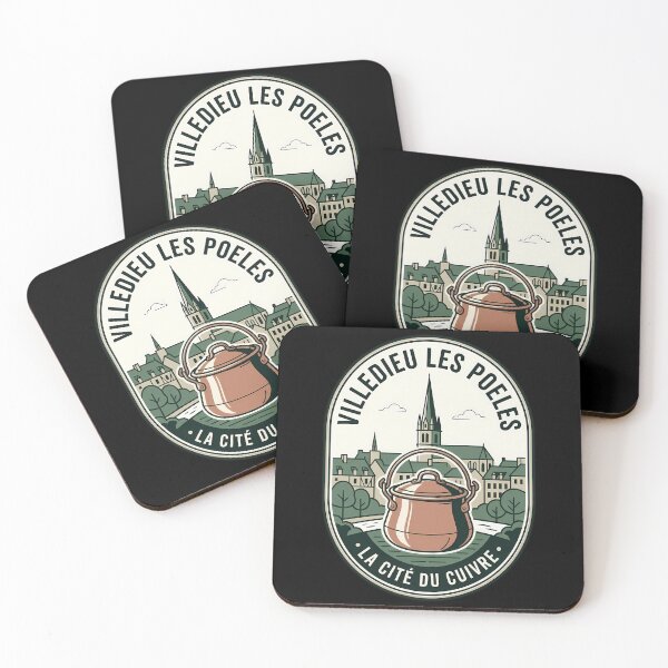 Item preview, Villedieu Les Poeles France Vintage Travel Emblem designed and sold by k3rstman1.