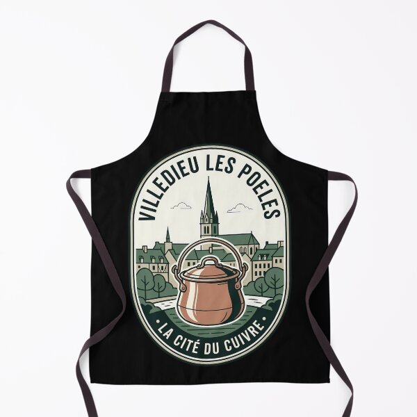 Item preview, Villedieu Les Poeles France Vintage Travel Emblem designed and sold by k3rstman1.